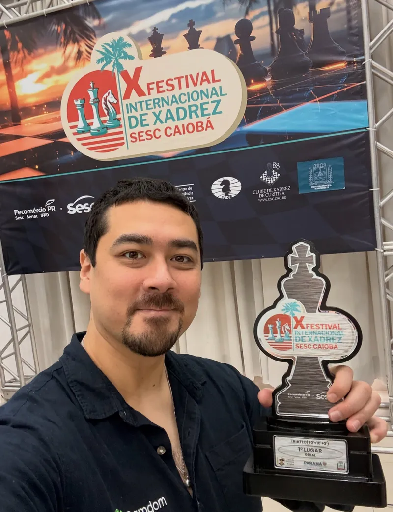 1º lugar geral. Festival Internacional Sesc Caiobá.